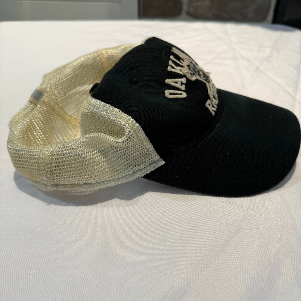 Oakland Raiders Vintage Collection Logo NFL SnapBack Hat Cap Rare NFL - Picture 5 of 7